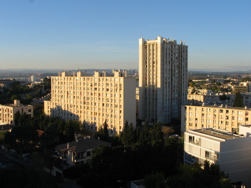 PSS / Photo Tour du Petit Bard (vue depuis 11e étage Tour des Tonnelles)