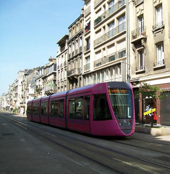 Reims, le tramway