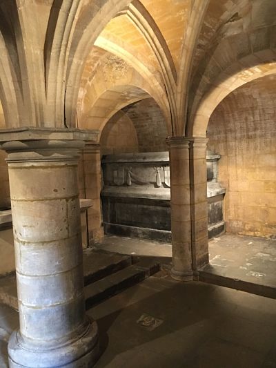 Crypte de la chapelle du couvent des Capucins irlandais