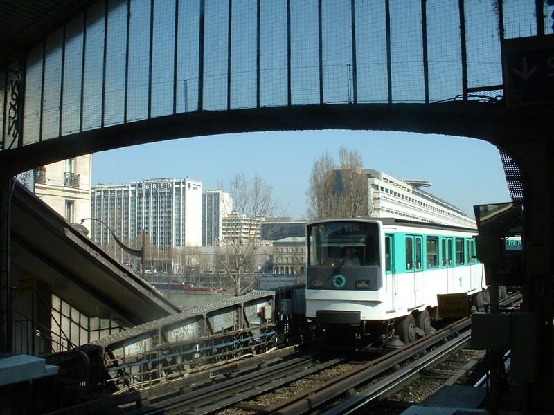 Bercy vue du quai de la gare